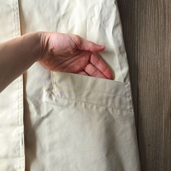 Dennis Basso Water Repellant Hooded Trench Coat - Picture 2 of 11